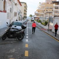 Calle la Unidad - på vej mod stranden